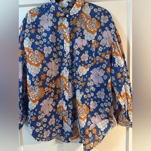 Rails size m Floral Button-Up Shirt